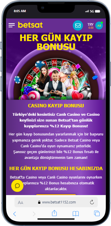 betsat casino kayip bonusu
