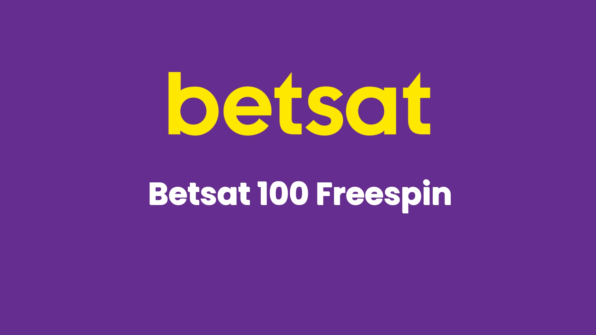 betsat 100 freespin 4491