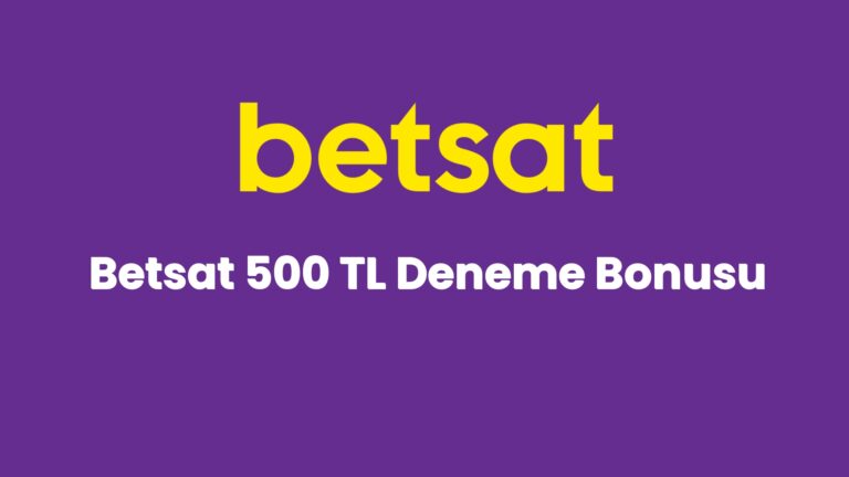 betsat 500 tl deneme bonusu 4231