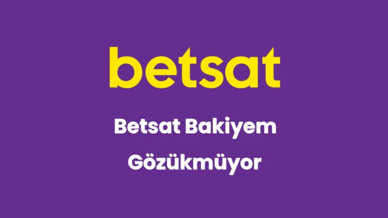betsat bakiyem gozukmuyor 5029