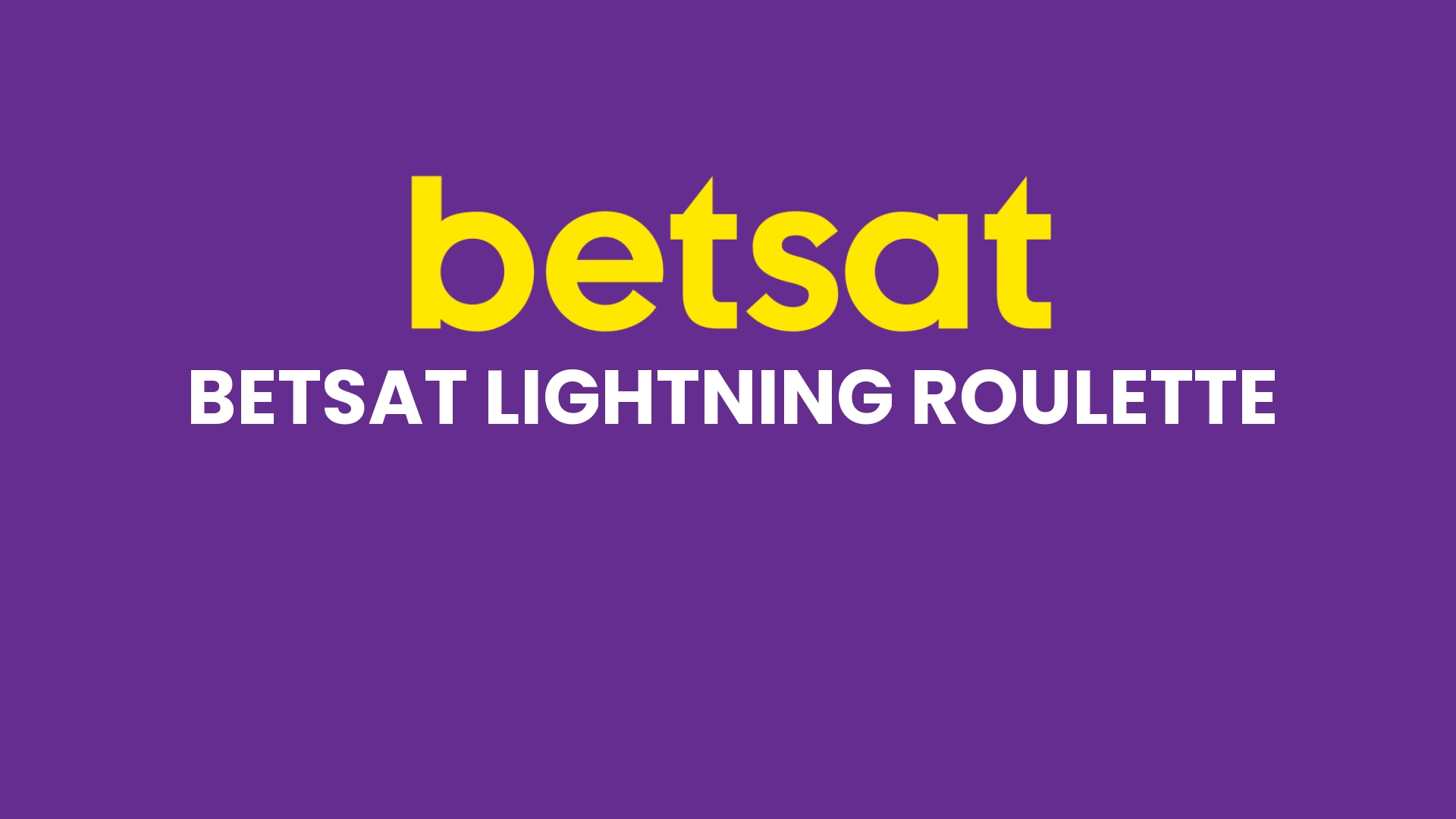betsat lightning roulette 4595