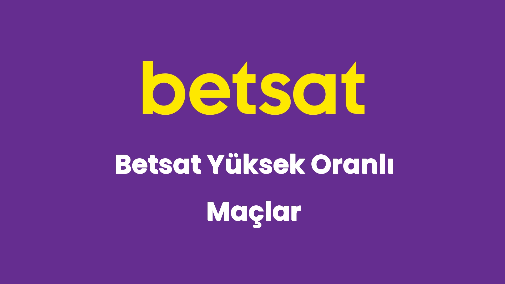 betsat yuksek oranli maclar 5411
