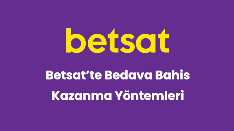 betsatte bedava bahis kazanma yontemleri 5280
