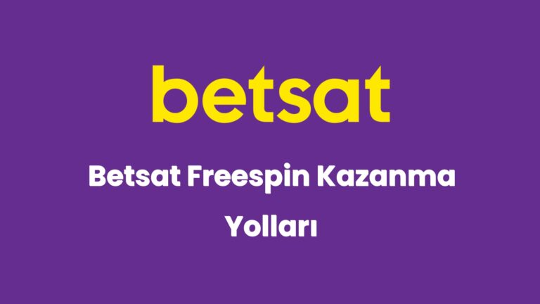 betsat freespin kazanma yollari 5683