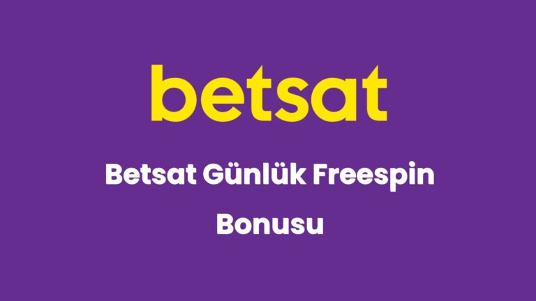 betsat gunluk freespin bonusu 5701