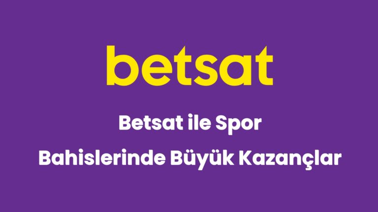 betsat ile spor bahislerinde buyuk kazanclar 6493