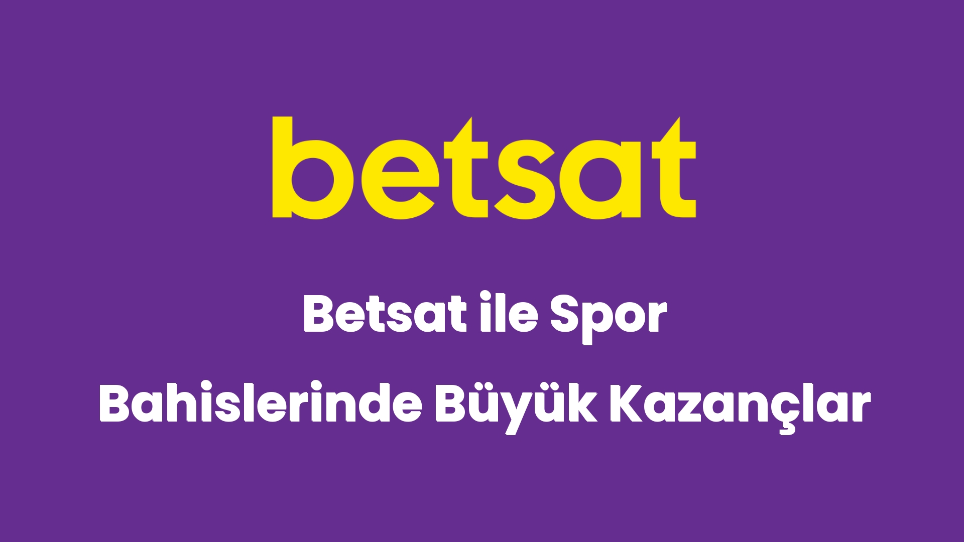 betsat ile spor bahislerinde buyuk kazanclar 6493