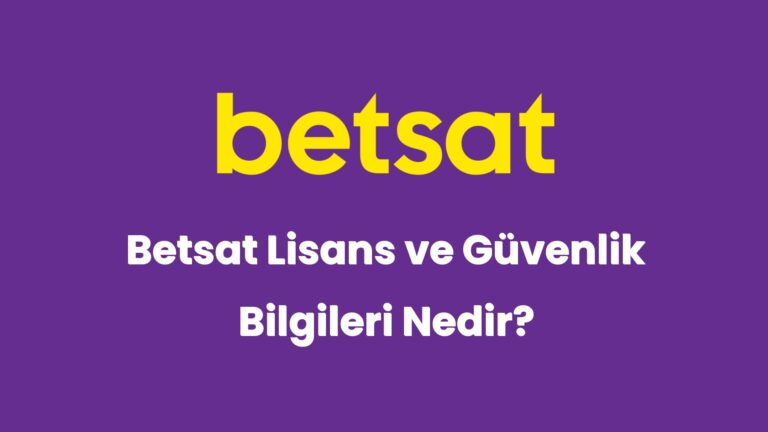 betsat lisans ve guvenlik bilgileri nedir 5839