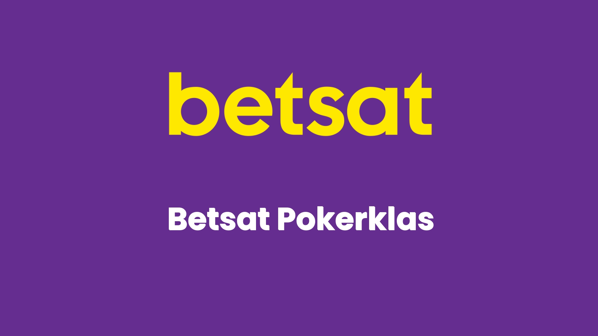 betsat pokerklas 6787
