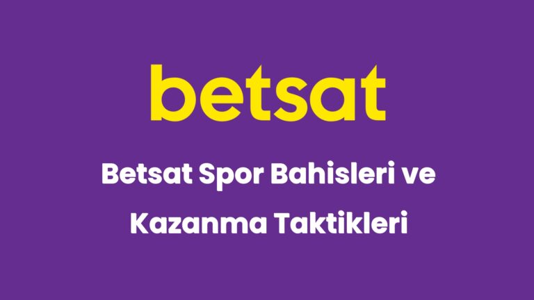 betsat spor bahisleri ve kazanma taktikleri 5737
