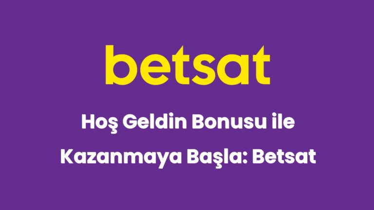 hos geldin bonusu ile kazanmaya basla betsat 6509
