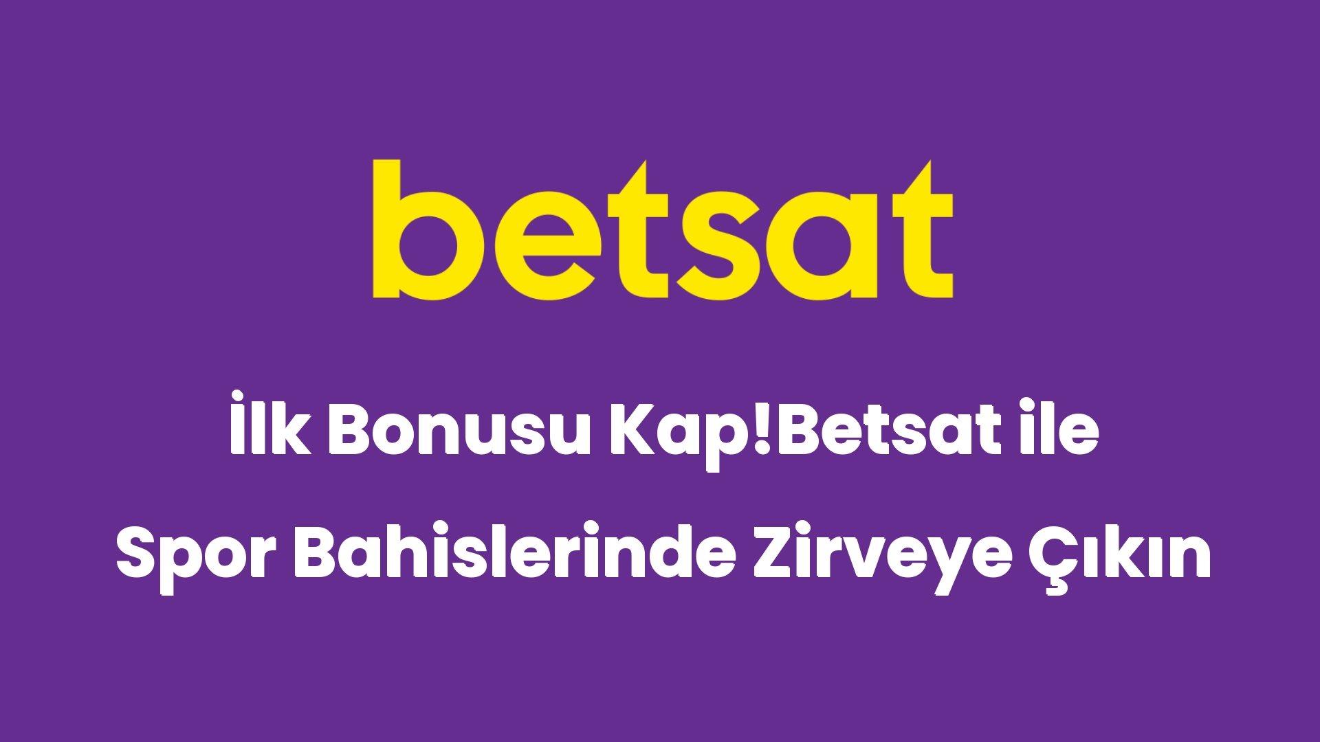 ilk bonusu kapbetsat ile spor bahislerinde zirveye cikin 6476